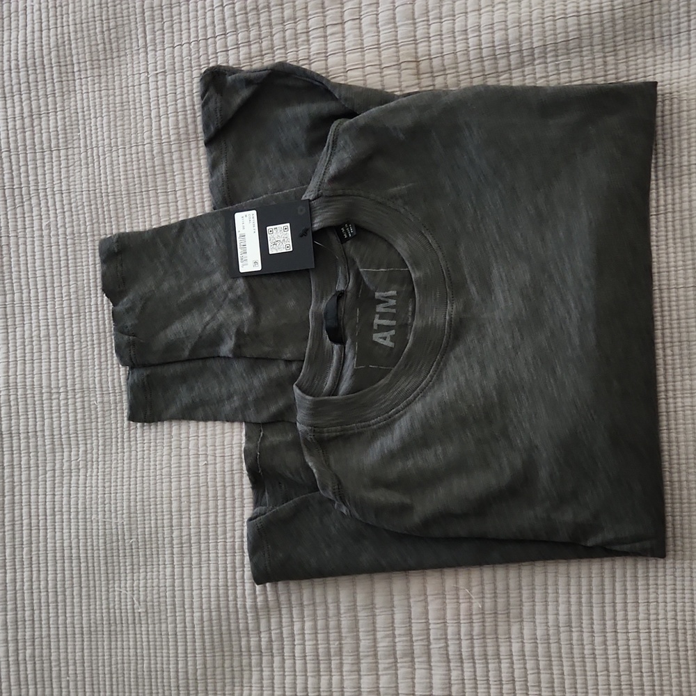 ATM long sleeve cropped Tee